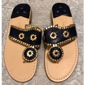 New in Box- Jack Rogers Navy Sandals